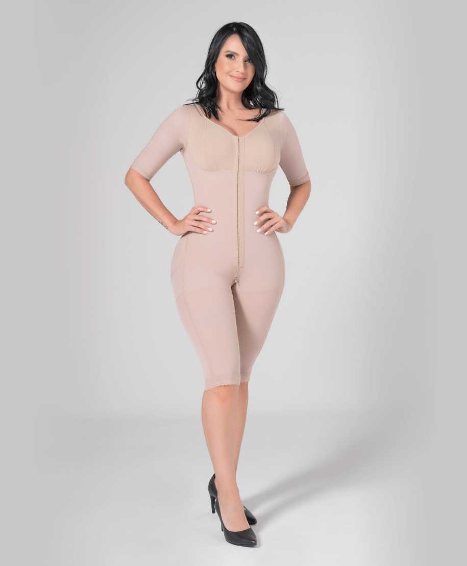 Fajitex Fajas Colombianas Reductoras y Moldeadoras High Compression Garments  Full Bodysuit with lipo board included 022691 (Beige, XXX-Large), Beige,  3XL price in UAE,  UAE