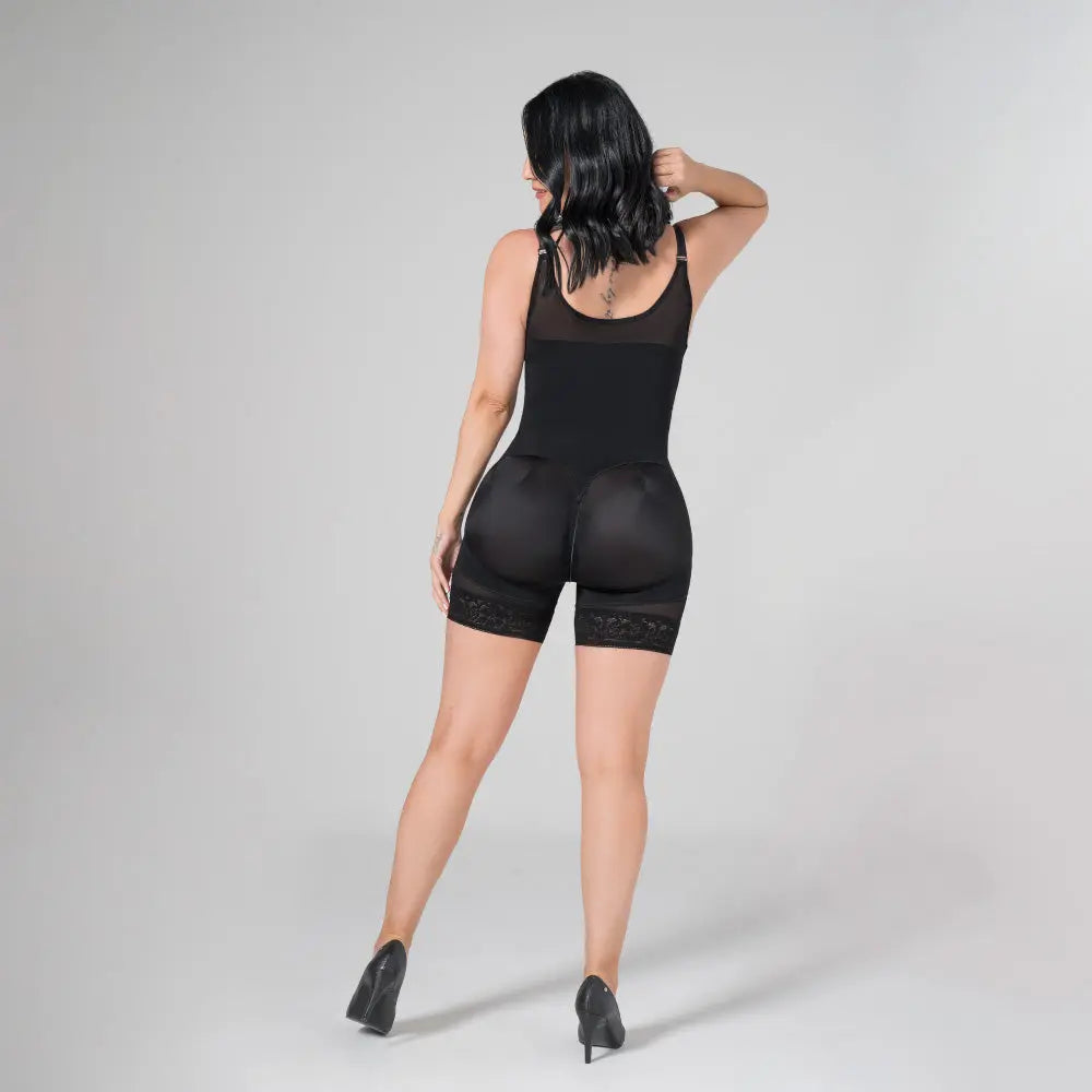 ₪119-Fajas Colombianas Shapewear Full Body Shaper Bodysuit Compression  Fabric Abdominal Tummy Control Butt lifter Push Up Un-Description