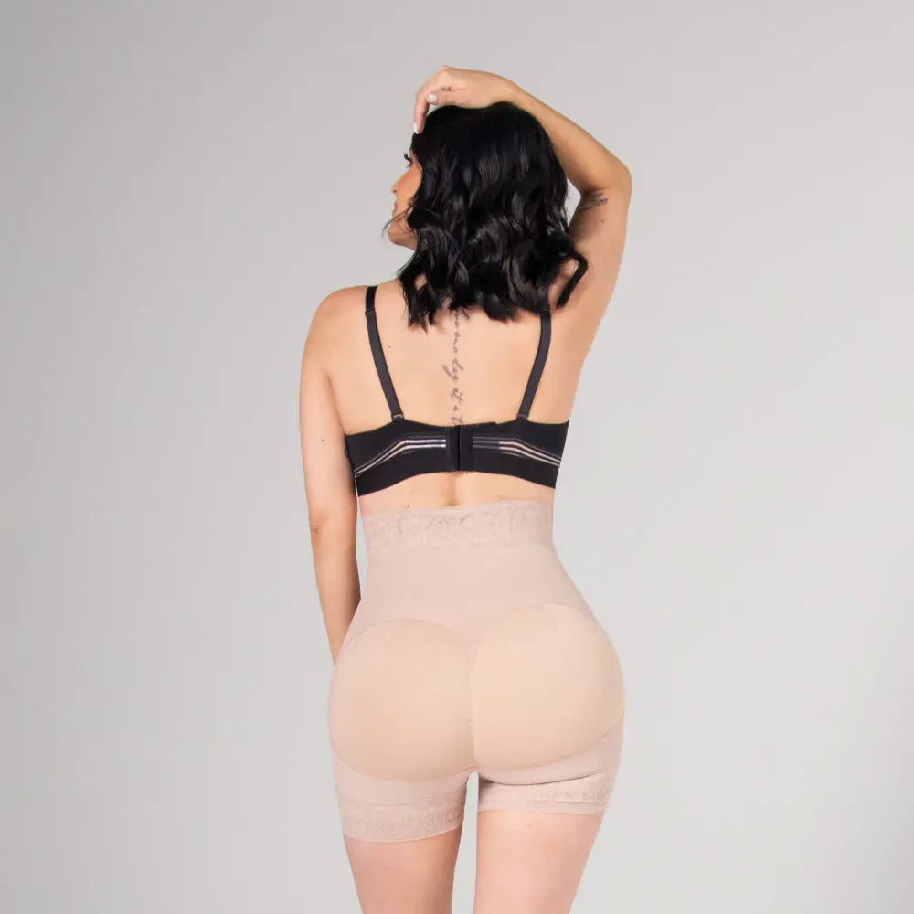High-waisted butt lifter shaper short, Colombian shapewear