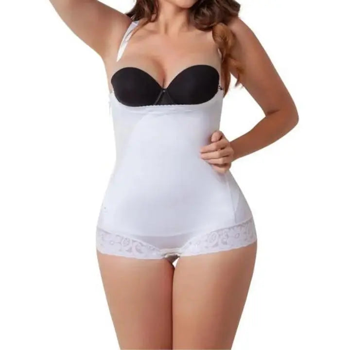 Premium Colombian Shapewear Strapless Low Back Slimming Bodysuit Faja.  Smoothing Firm Control Body Shaper at  Women's Clothing store