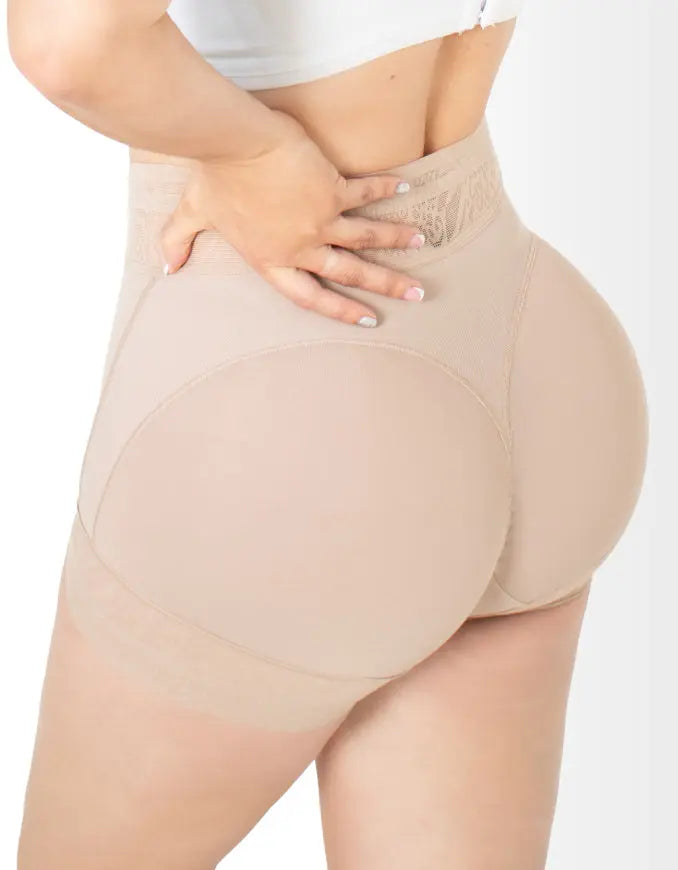 Shapewear Panty, Medium Waist, Extra Short Fajitexinternacional