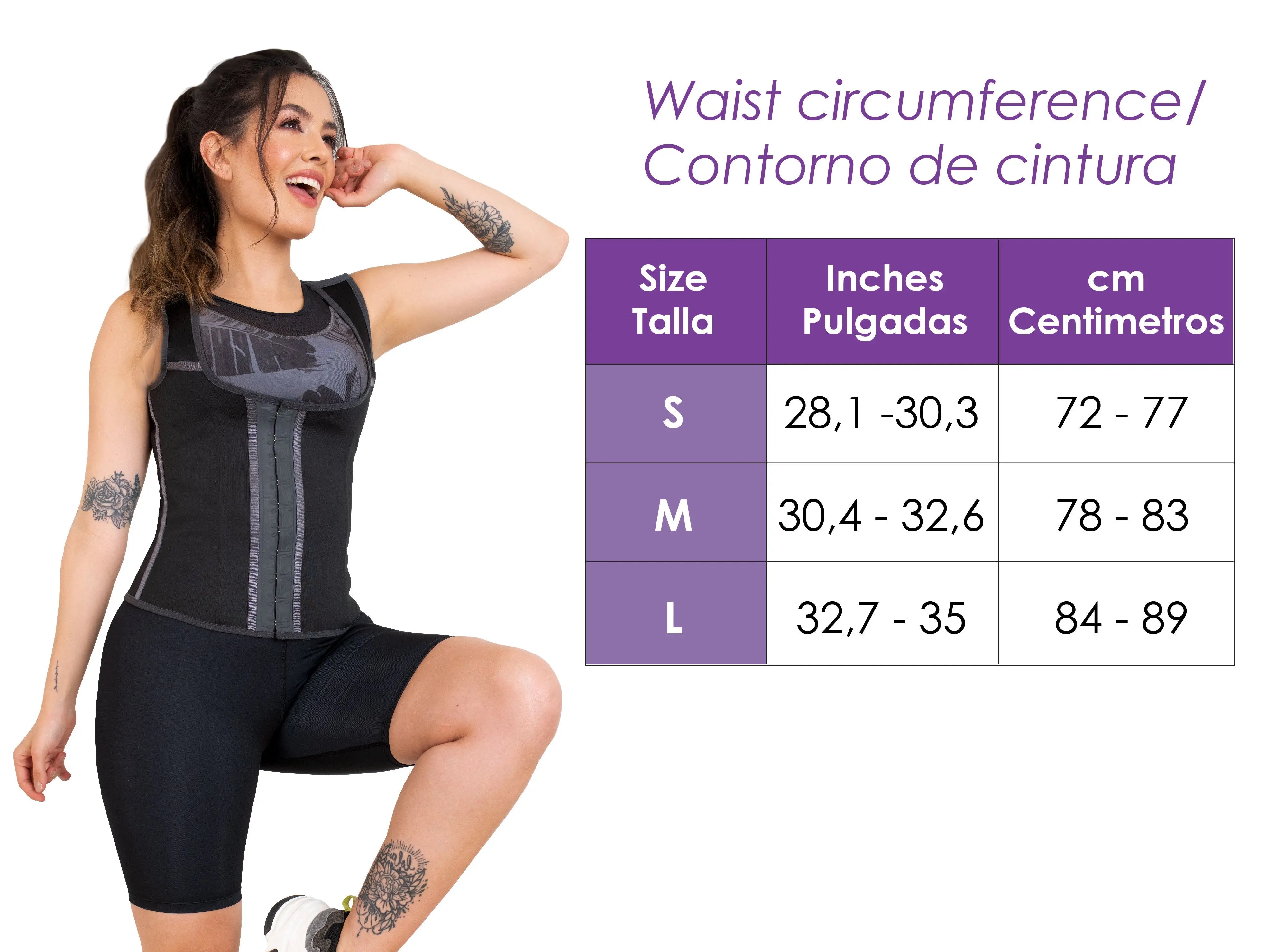 Latex Sports Vest, Best Colombian Shapewear