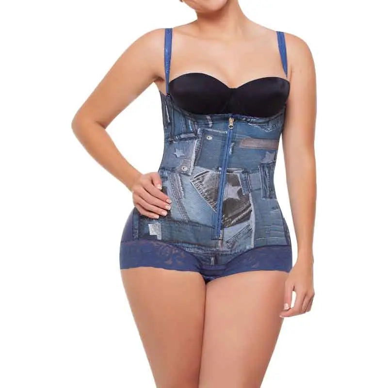 Fajitex Fajas Colombianas Reductoras y Moldeadoras High Compression  Garments After Liposuction Strapless Bodysuit 822770 