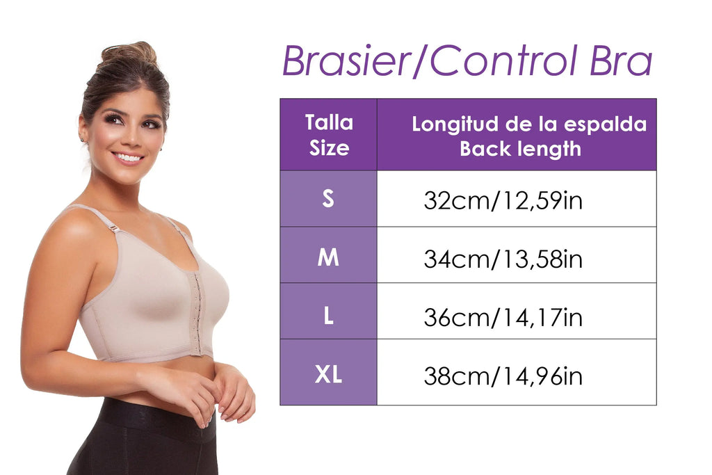 Surgical bra with removable straps. Fajitex US